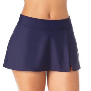Anne Cole Live In Color Banded Side Skirted Swim Bottom Women's Size 24W